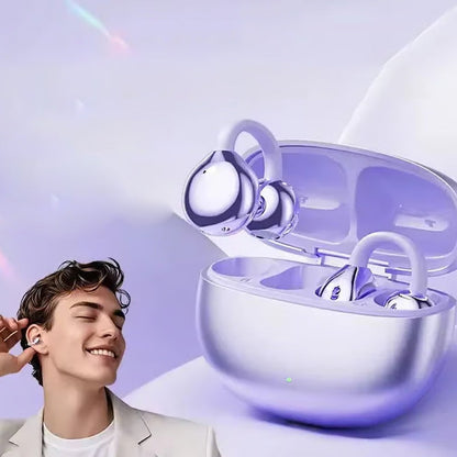 Auriculares Bluetooth con traducción de IA y auriculares abiertos