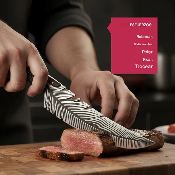 Cuchillo Japonés: Siente el Poder de un Chef y Corta Todo como Mantequilla.