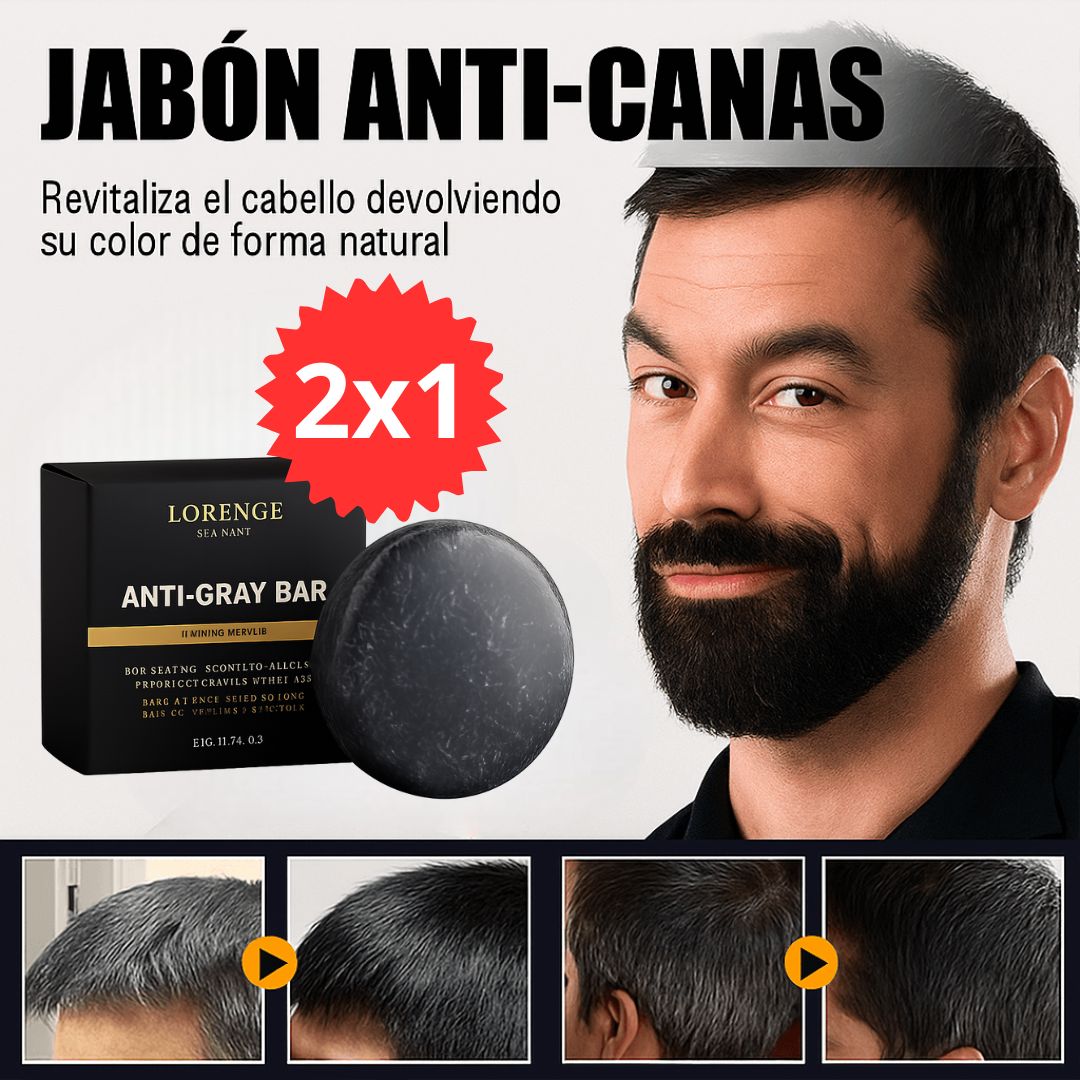 Oscurece tu cabello, barba y cejas de forma 100% natural - 2 unidades