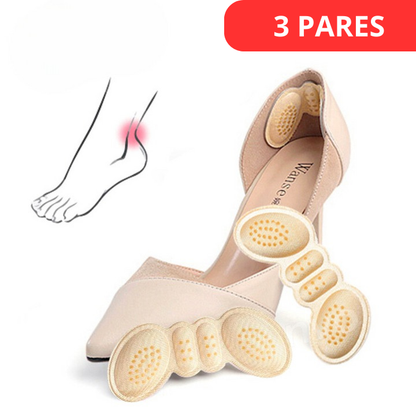 3 PARES DE ALMOHADILLAS ADHESIVAS PARA ZAPATOS 🥿