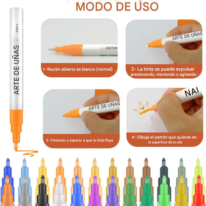 ¡Nail Art para Niñas sin Desastre! 12 Colores Seguros y Súper Divertidos