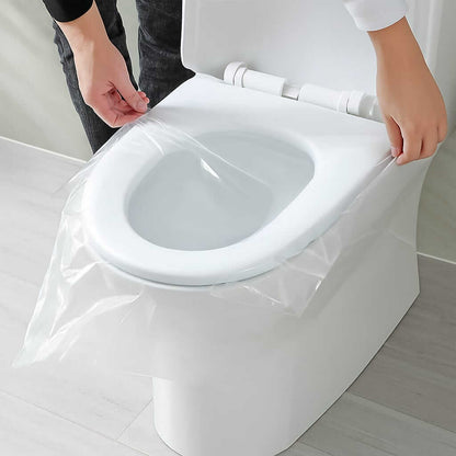 FUNDA BIODEGRADABLE DE UN SOLO USO PARA INODORO (50 UNIDADES) 🚽