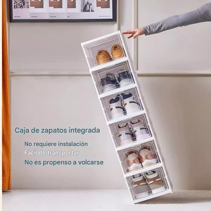 Organizador de Zapatos Plegable - 6 Niveles