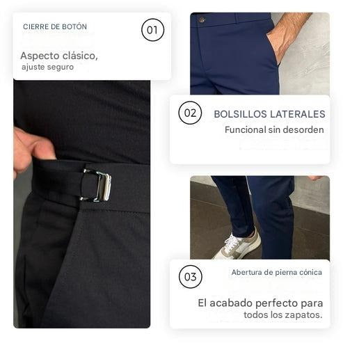 El pantalón que se ajusta a vos, sin cinturón y sin estrés.