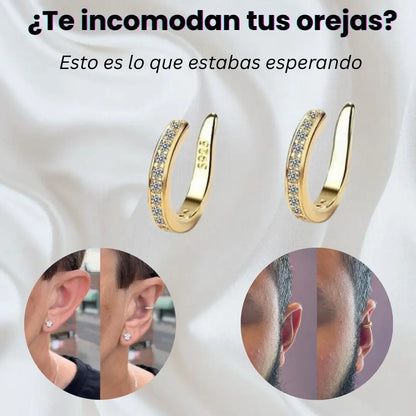 Earfix - Par de aretes que corrigen tus orejas mientras te ves increíble