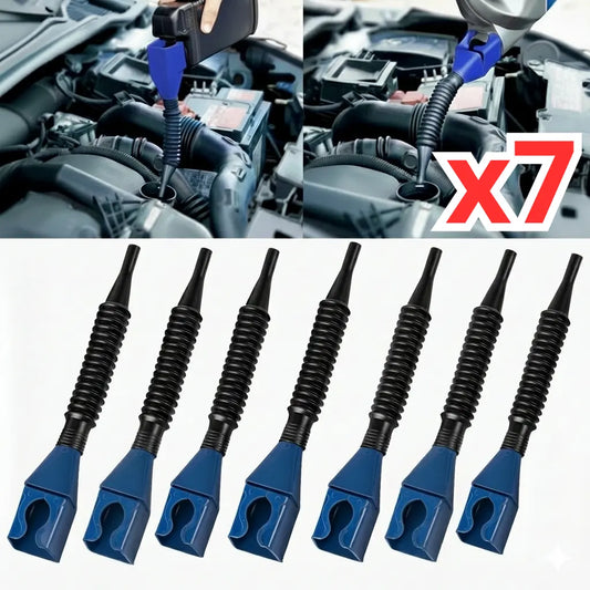 ¡Dile adiós a los regueros! El embudo flexible que se adapta a todo y evita desastres